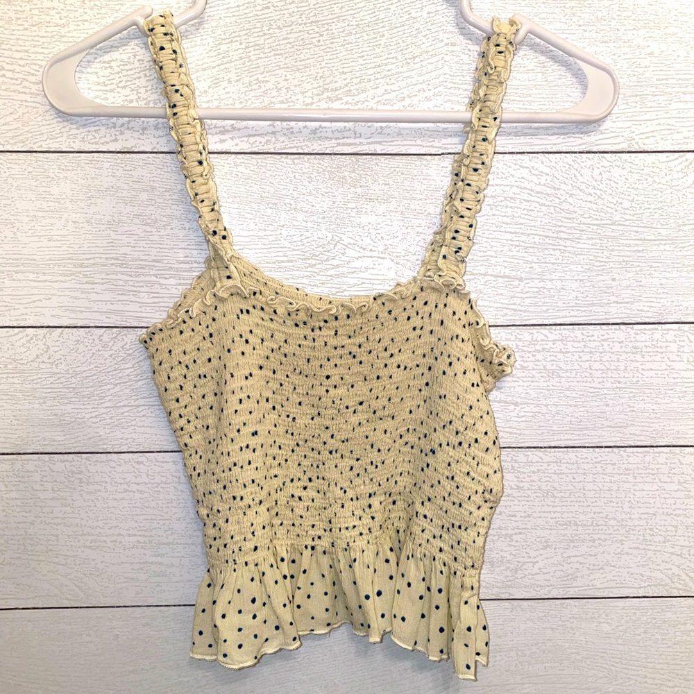 flowery tank top